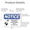 Signmission Food Safety Warning Wash Hands, 10 in W x Rectangle, Aluminum OS-2PACK-NS-A-710-L-12840 - alternate 2